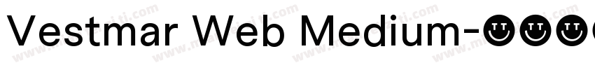 Vestmar Web Medium字体转换